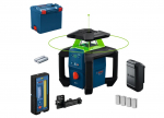 Rotacinis lazerinis nivelyras su imtuvu Bosch GRL18V-4-34CVG; 18 V; 400 m (be akumuliatoriaus ir pakrovėjo)
