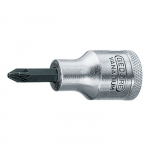 Galvutė su antgaliu Gedore 6156840; 1/2''; PZ 4; 60 mm