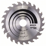 Pjovimo diskas medienai Bosch OPTILINE WOOD; 180x2,6x30,0 mm; Z24; 15&deg;