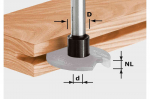 Frezos velenas Festool S8 1,5-5 D14