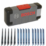 Pjūklel. kompl. Bosch ToughBox Wood/Metal; 15 vnt.