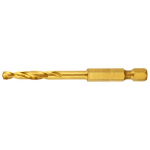 Grąžtas metalui DeWalt DT50005; HSS-Tin; 4,5x43/74,5 mm; smūginiui gręžtuvui