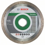 Deimantinis pjovimo diskas Bosch Standard for Ceramic 2608603232; 125x22,23 mm; 10 vnt.