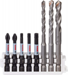 Grąžtų ir sukimo antgalių rinkinys Bosch 260925C157; 8 vnt.