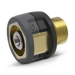 Adapteris auk&scaron;to slėgio žarnai prijungti KARCHER 6 EASY!Lock - M22 x 1,5 mm