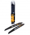 Pjūkleliai tiesiniam pjūklui DeWalt DT2491-QZ; 228 mm; 25 vnt.