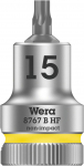 Sukimo galvutė Wera WE05003060001; TORX; 3/8''; 15x35 mm