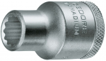 Sukimo galvutė Gedore 6137970; 1/2''; 1,1/8''; 43 mm