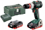 Akumuliatorinis suktuvas-gręžtuvas Metabo BS 18 LT BL Q; 18 V; 2x4,0 Ah akum.