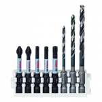 Grąžtų ir sukimo antgalių rinkinys Bosch 260925C158; 8 vnt.