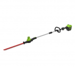Teleskopinės gyvatvorių žirklės Greenworks GD60PHT51; 60 V; 51 cm ilgio (be akumuliatoriaus ir pakrovėjo)