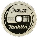 Pjovimo diskas laminatui Makita; 250x2,5x30,0 mm; Z84; 5&deg;