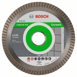 Deimantinis pjovimo diskas Bosch BEST FOR CERAMIC EXTRACLEAN TURBO; 125 mm