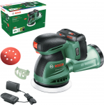 Ekscentrinis &scaron;lifuoklis Bosch UniversalOrbit 18V-20; 18 V; 1x2,0 Ah akum.