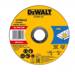 Pjovimo diskas DeWalt DT43921-QZ; 115x22,23x1,2 mm; 10 vnt.
