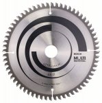 Pjovimo diskas medienai Bosch MULTI MATERIAL; 235x2,4x30,0 mm; Z64; -5&deg;