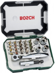 Galvučių su antgaliais rinkinys Bosch 2607017393; 27 vnt.