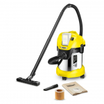 Sauso-drėgno valymo siurblys Karcher WD 3 Battery Premium INT (be akumuliatoriaus ir pakrovėjo) (ekspozicinė prekė)