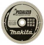 Pjovimo diskas laminatui Makita; 305x2,5x30,0 mm; Z96; 5&deg;