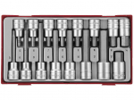 Galvučių su antgaliais rinkinys Teng Tools TTHEX16; vnt.