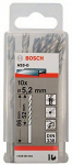 Grąžtas metalui Bosch; HSS-G; 5,2x86 mm; 10 vnt.