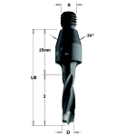 Grąžtas medienai CMT; S=M10/30&deg;; D=8x50 mm