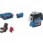 Lazerinis nivelyras Bosch GLL 3-80 C (be akumuliatoriaus ir pakrovėjo)