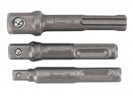 Adapterių rinkinys Condor Werkzeug C4702; 1/4''; 3/8''; 1/2''; 3 vnt.