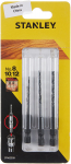 Grąžtų komplektas Stanley STA62509-XJ; 8-12 mm; 3 vnt.