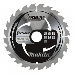 Pjovimo diskas medienai Makita EFFICUT; 190x1,45x30,0 mm; Z24; 23&deg;