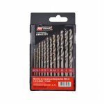 Grąžtas metalui AWTools AW41201; HSS-G; 1,5-6,5 mm; 13 vnt.