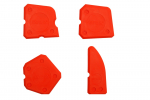 Glaistymo rinkinys Yato YT-5261; 4 vnt.