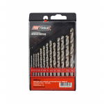Grąžtas metalui AWTools AW41202; HSS-G; 2-8 mm; 13 vnt.