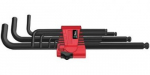 &Scaron;e&scaron;iakampių raktų rinkinys Wera 950 PKL/9 BM N; 1,5-10 mm