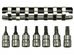 Galvučių komplektas Teng Tools M1408TX; TX; 7 vnt.