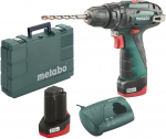 Smūginis suktuvas-gręžtuvas Metabo SB BASIC; 12 V; 2x2,0 Ah akum.