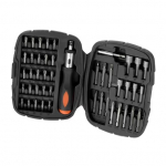 Sukimo antgalių rinkinys Black & Decker A7039-XJ; 45 vnt.
