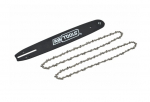 Grandininio pjūklo pjovimo juosta AWTools AW80382; 14''; 35 cm; 52; 1,3 mm + grandinė