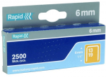 Kabės Rapid; 10,6x6 mm; 2500 vnt.; tipas 13