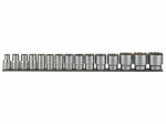 Galvučių komplektas Teng Tools M1215MM ; 15 vnt.; 1/2'';&nbsp;10-32mm