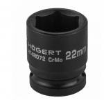 Smūginė sukimo galvutė Hogert HT4R072; 1/2''; 22 mm