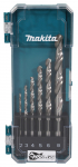 Grąžtų metalui rinkinys Makita D-78346; 2-8 mm; 6 vnt.