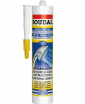 Silikonas Soudal 117361; 280 ml; skaidrus