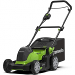 Vejapjovė Greenworks G24X2LM41; 2x24 V (be akumuliatoriaus ir pakrovėjo)