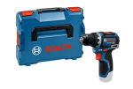Suktuvas-gręžtuvas Bosch GSR 12V-32 Professional; 12 V (be akumuliatoriaus ir pakrovėjo) + L-BOXX 102