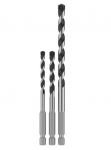 Grąžtų betonui rinkinys Bosch 2608707003; 5,0-8,0 mm; 3 vnt.