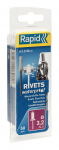 Kniedės Rapid Inox; 3,2 mm; 8 mm; 50 vnt.