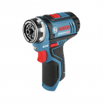 Suktuvas-gręžtuvas Bosch GSR 12V-15 FC Solo; 12 V (be akumuliatoriaus ir pakrovėjo)