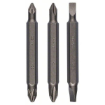 Dvipusis sukimo antgalis Bosch 2609255960; 1/4''; 60 mm; 3 vnt.