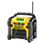 Radijas DeWalt DCR019-QW; 10,8/14,4/18 V (be akumuliatoriaus ir pakrovėjo)